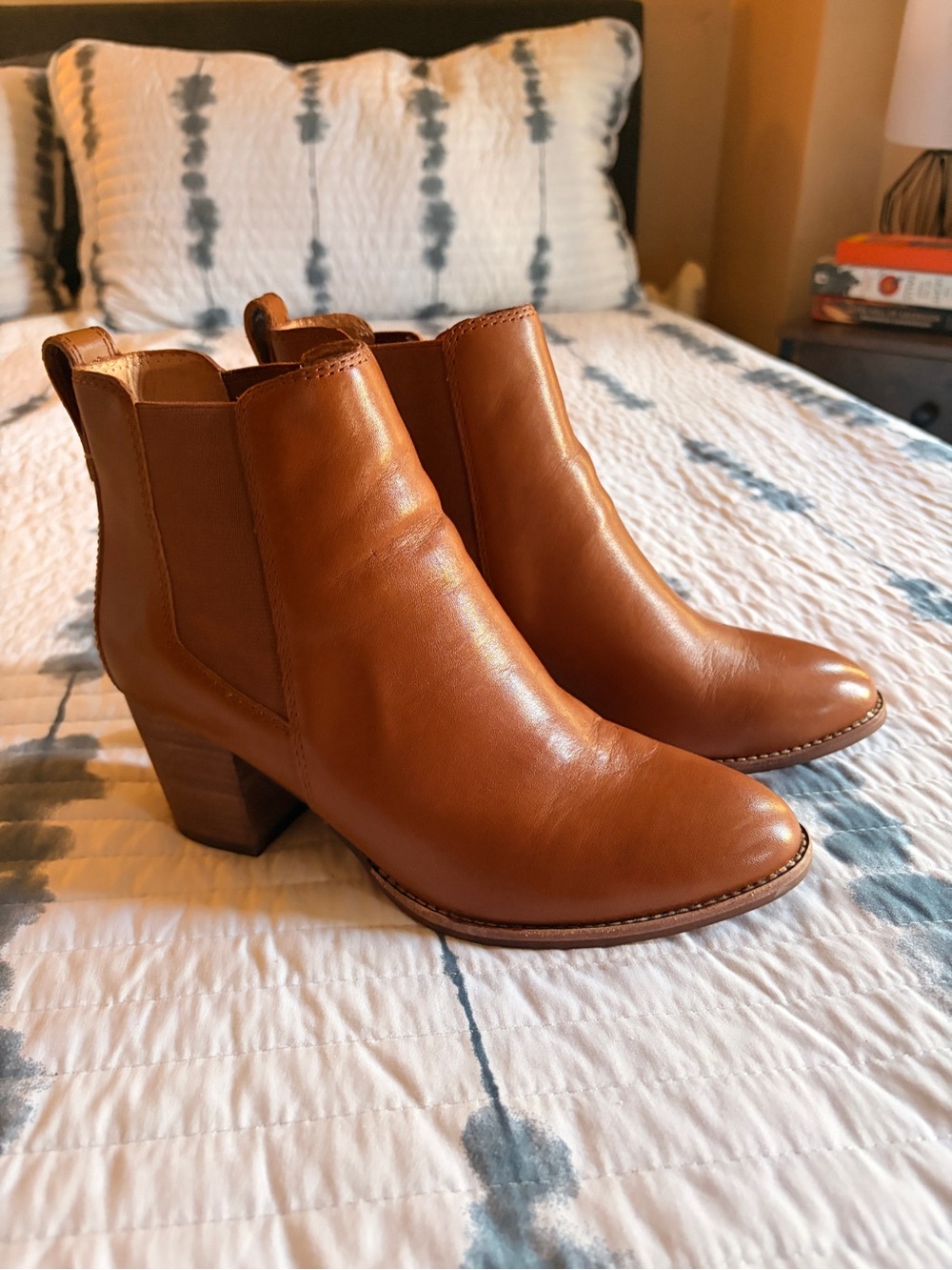 Madewell Regan Ankle Boots - English Saddle